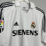 2005/06 REAL MADRID RAUL #7 HOME SHIRT (L) ADIDAS