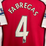 2008/10 ARSENAL FABREGAS #4 HOME SHIRT (M) NIKE