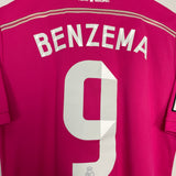 2014/15 REAL MADRID BENZEMA #9 AWAY SHIRT (S) ADIDAS