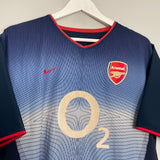 2002/04 ARSENAL HENRY #14 AWAY SHIRT (L) NIKE