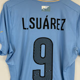 2014/15 URUGUAY SUAREZ #9 HOME SHIRT (M) PUMA