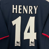 2002/04 ARSENAL HENRY #14 AWAY SHIRT (L) NIKE