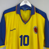 1997/98 COLOMBIA ASPRILLA #10 HOME SHIRT (XL) REEBOK