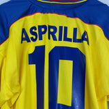 1997/98 COLOMBIA ASPRILLA #10 HOME SHIRT (XL) REEBOK