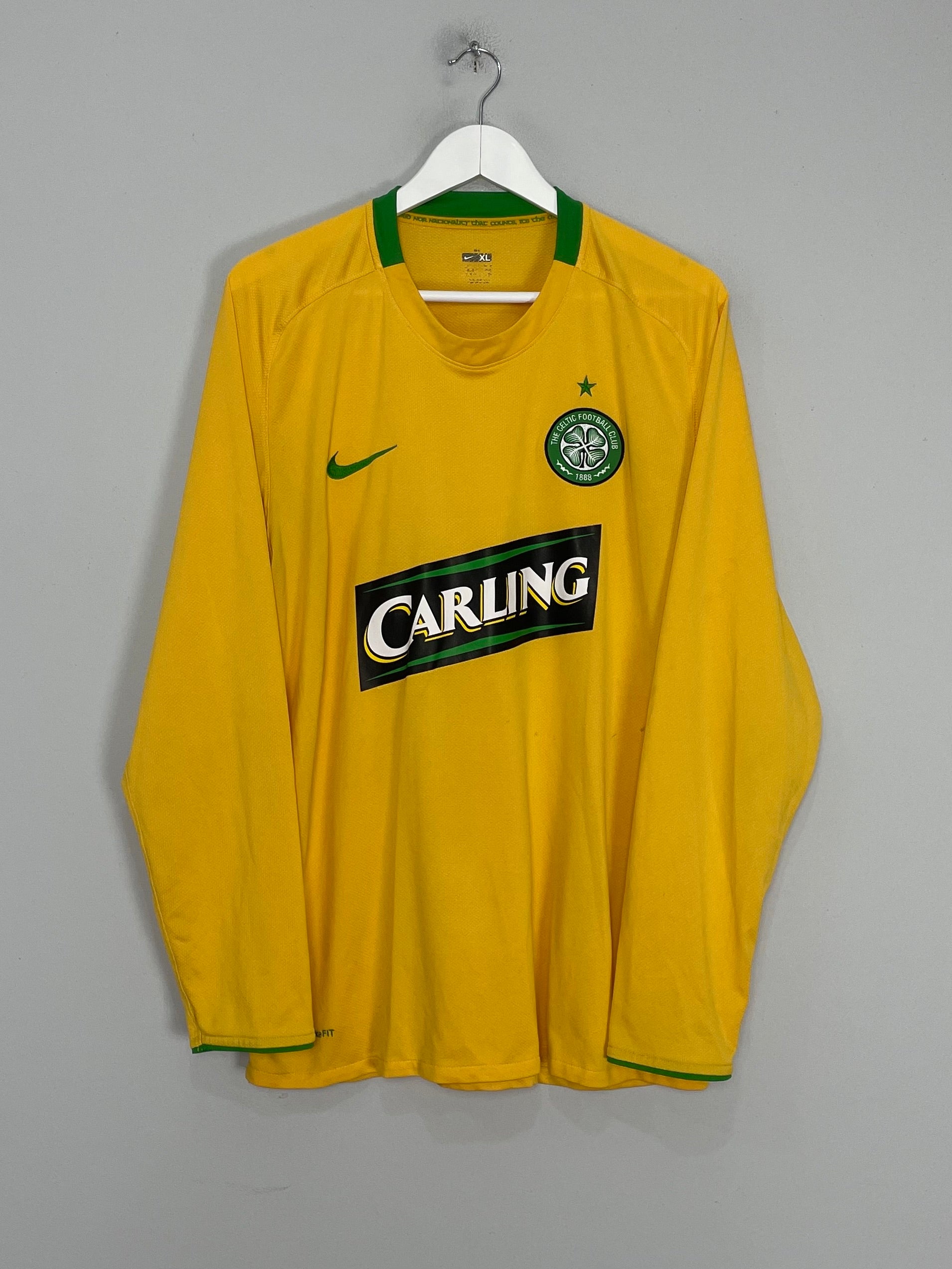 2008/09 CELTIC L/S AWAY SHIRT (XL) NIKE