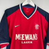 1998/99 RANGERS AWAY SHIRT (L) NIKE