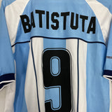 2000/01 ARGENTINA BATISTUTA #9 HOME SHIRT (M) REEBOK