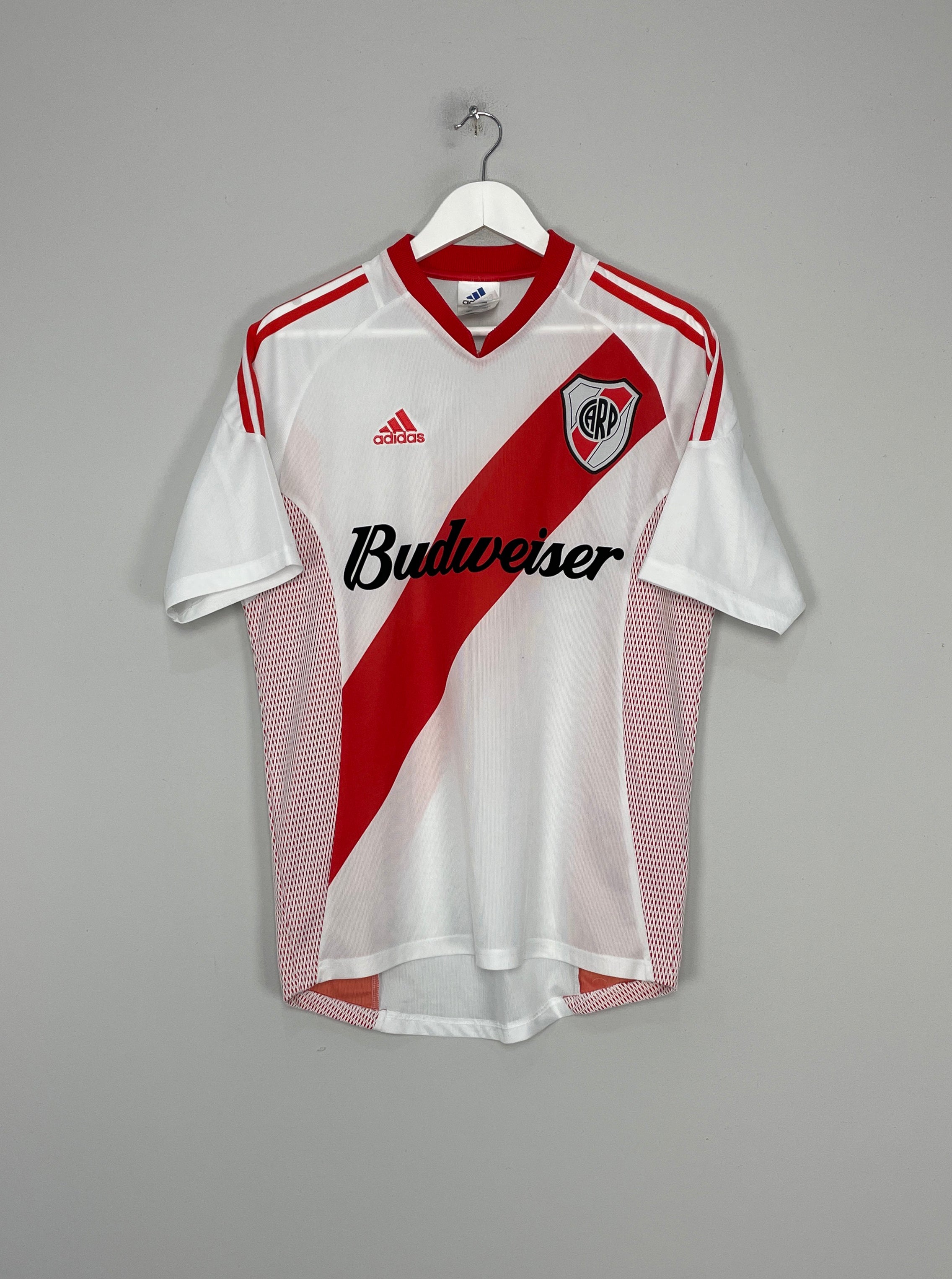 2002/04 RIVER PLATE HOME SHIRT (S) ADIDAS