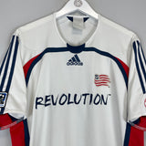 2006 NEW ENGLAND REVOLUTION AWAY SHIRT (L) ADIDAS