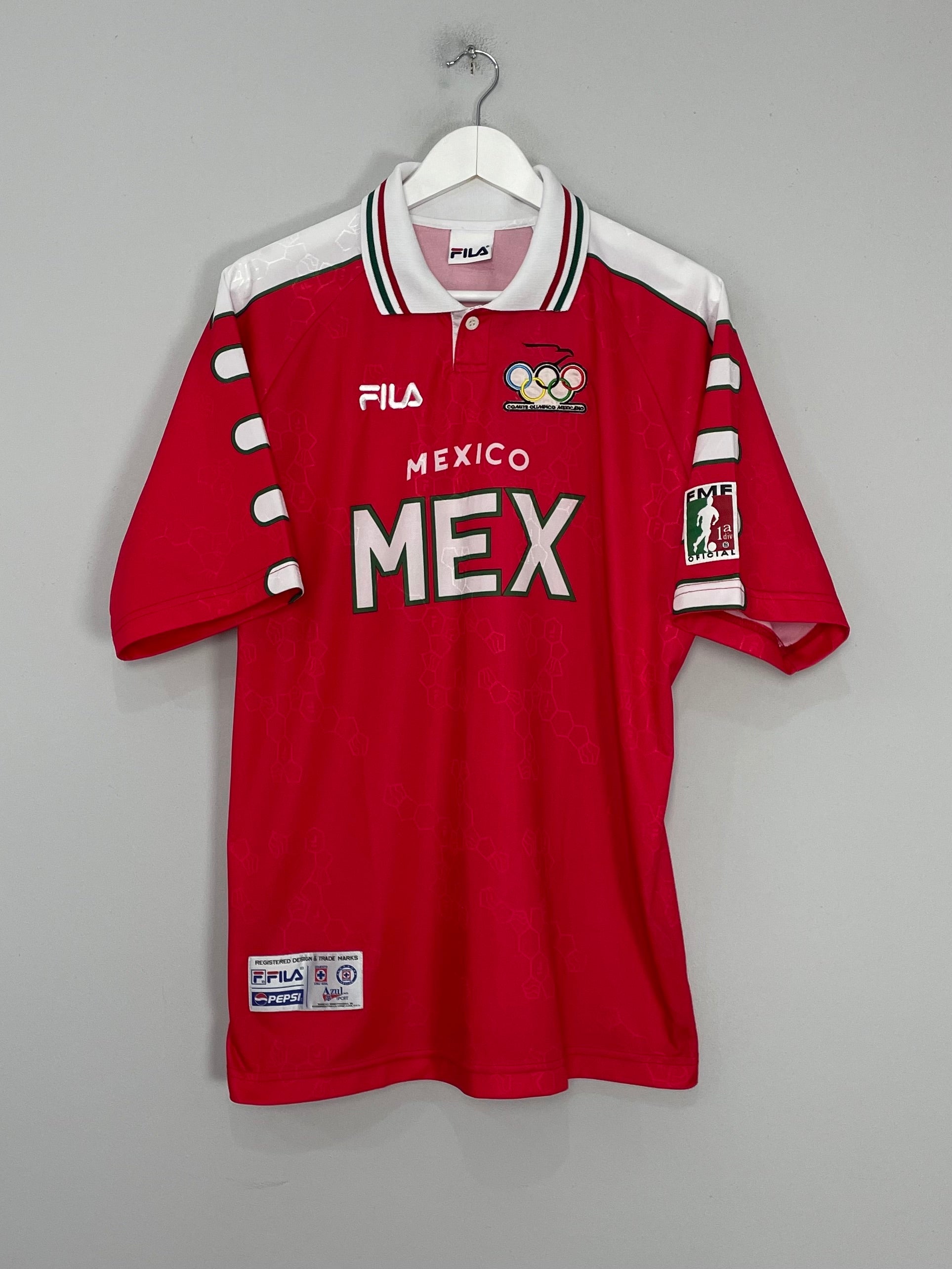 2000 MEXICO OLYMPICS AWAY SHIRT (L) FILA