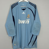 2008/09 REAL MADRID CASILLAS #1 GK SHIRT (XL) ADIDAS