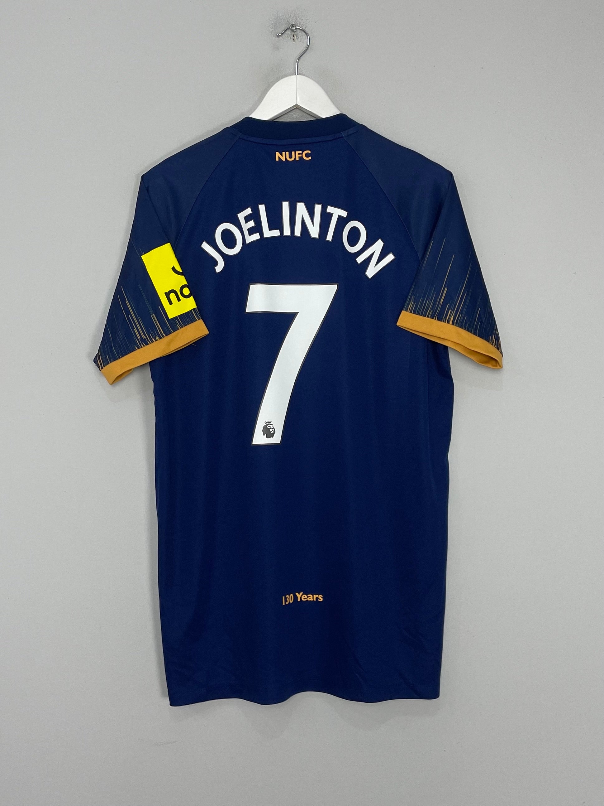 2022/23 NEWCASTLE JOELINTON #7 AWAY SHIRT (L) CASTORE