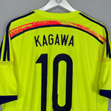 2014 JAPAN KAGAWA #10 AWAY SHIRT (XL) ADIDAS