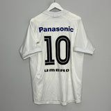 2002/03 SANTOS #10 HOME SHIRT (L) UMBRO