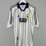 1998/00 REAL MADRID *SIGNED* HOME SHIRT (L) ADIDAS