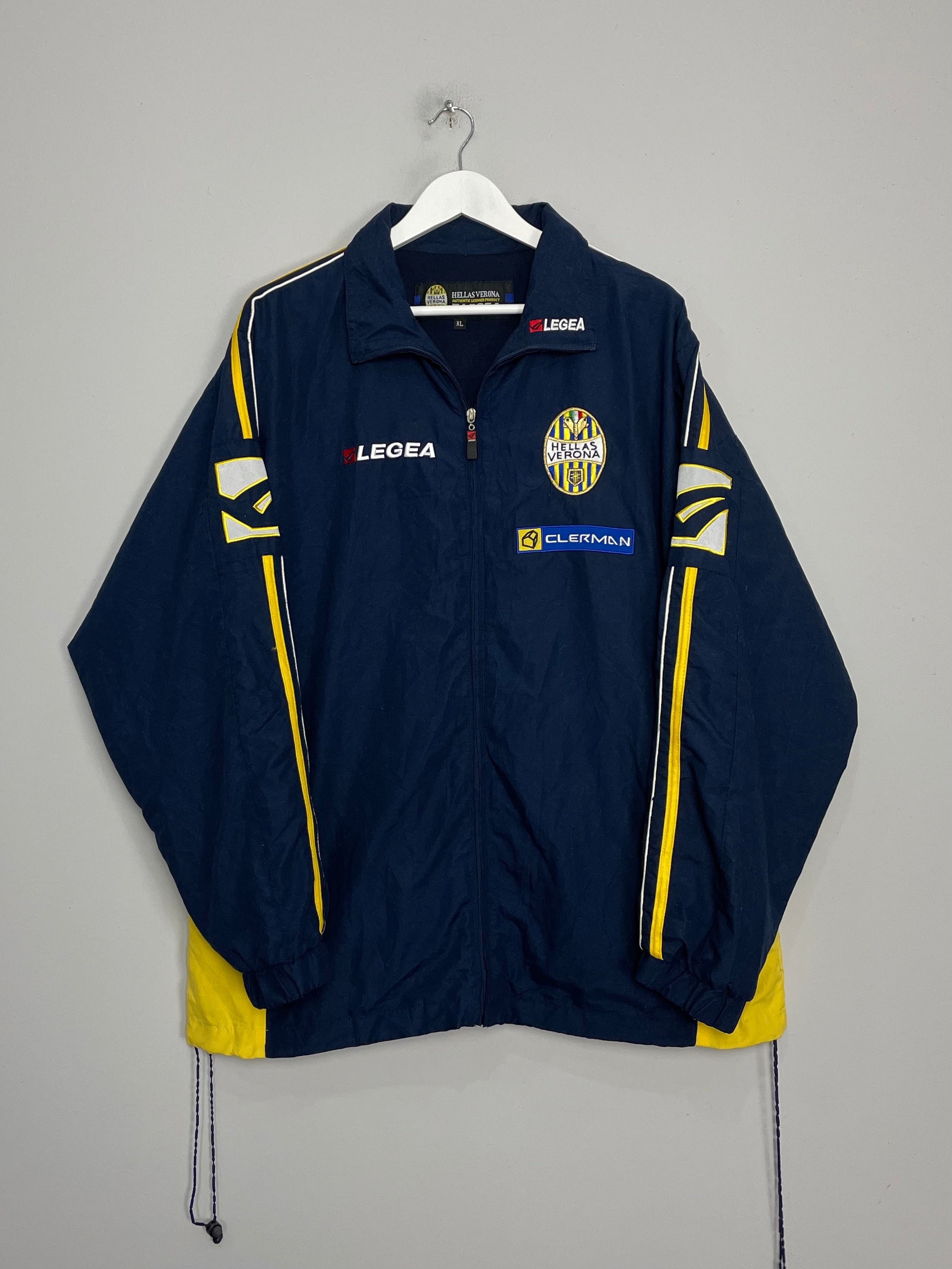 2000/02 HELLAS VERONA TRACK JACKET (XL) LOTTO