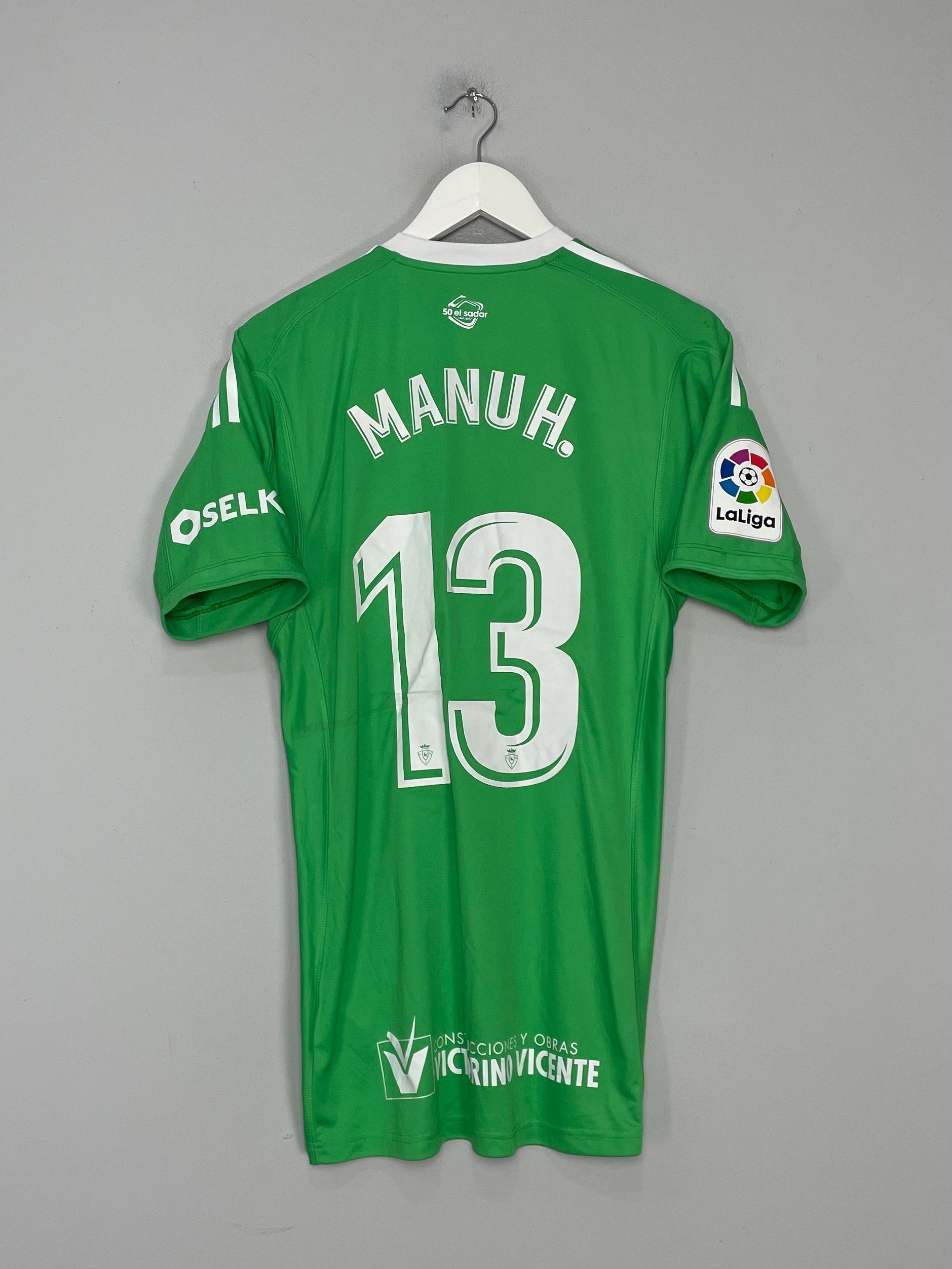 2017/18 OSASUNA MANUH #13 *PLAYER ISSUE* GK SHIRT (M) ADIDAS