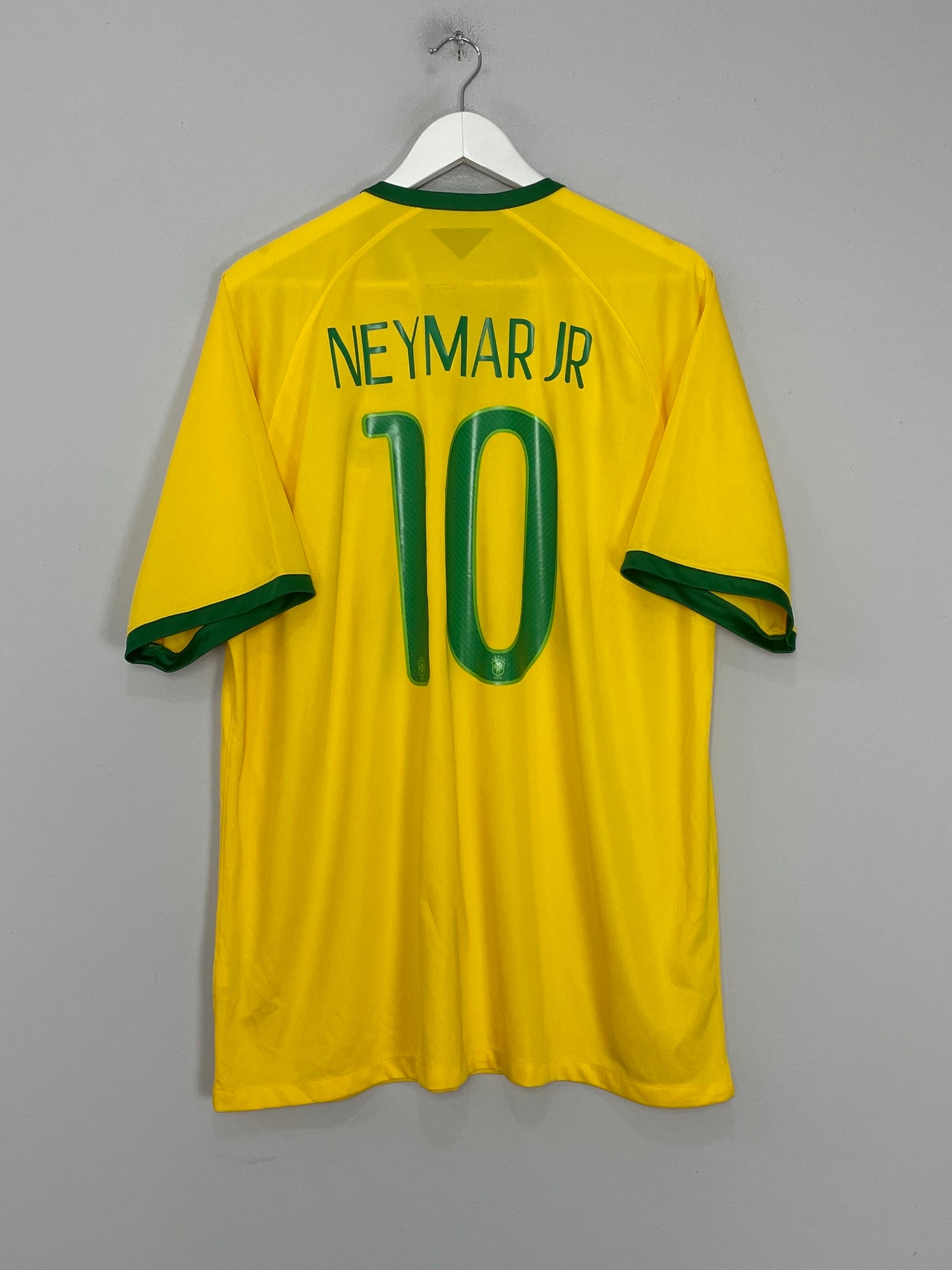 2014/15 BRAZIL NEYMAR JR #10 HOME SHIRT (XXL) NIKE