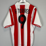 2001/02 ATLETICO MADRID F.TORRES #9 HOME SHIRT (L) NIKE