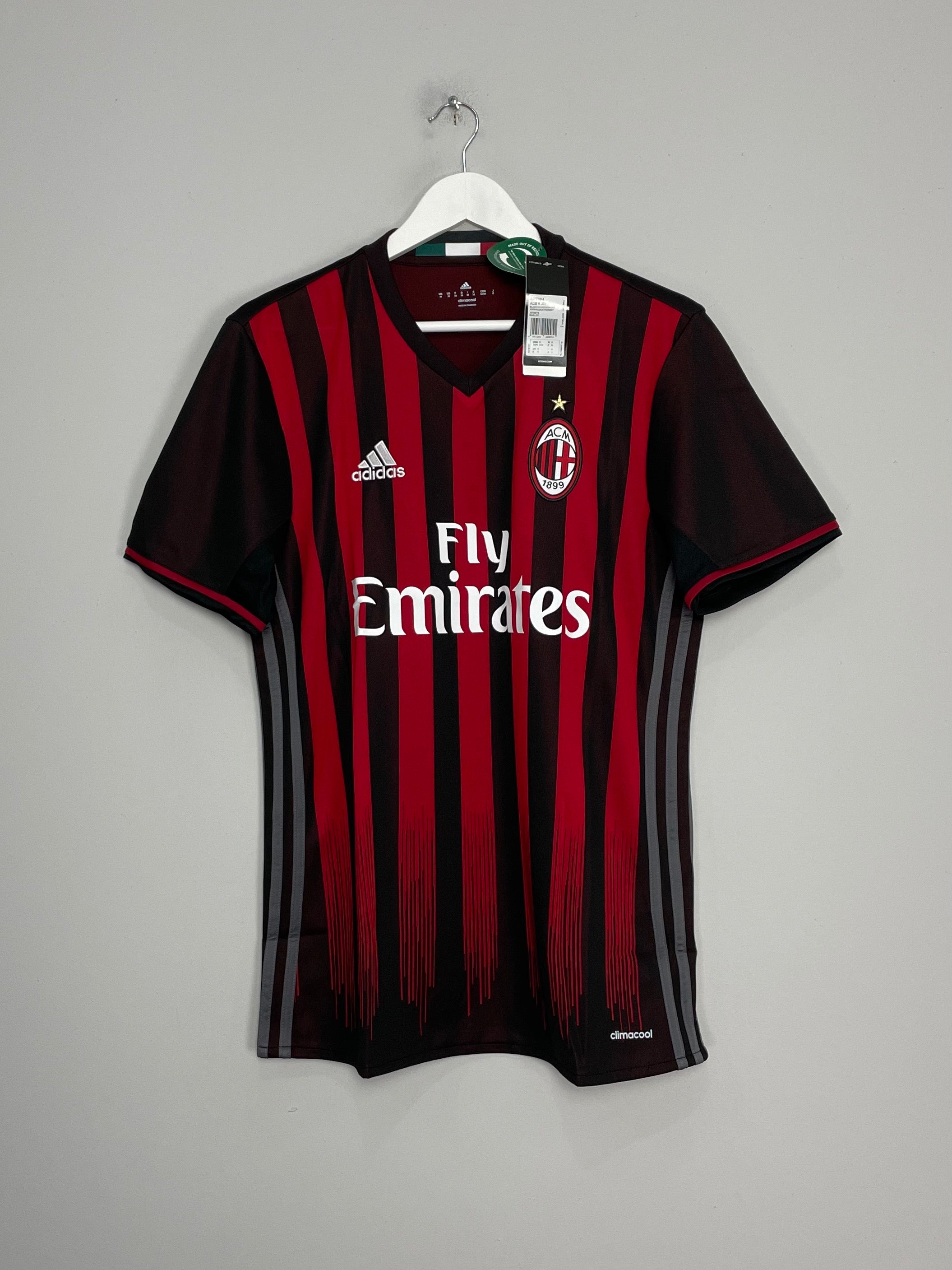 2016/17 AC MILAN *BNWT* HOME SHIRT (M) ADIDAS