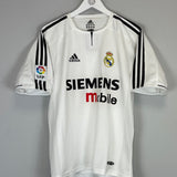 2003/04 REAL MADRID RONALDO #9 *PLAYER ISSUE* HOME SHIRT (S) ADIDAS