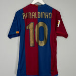 2006/07 BARCELONA RONALDINHO #10 HOME SHIRT (S) NIKE