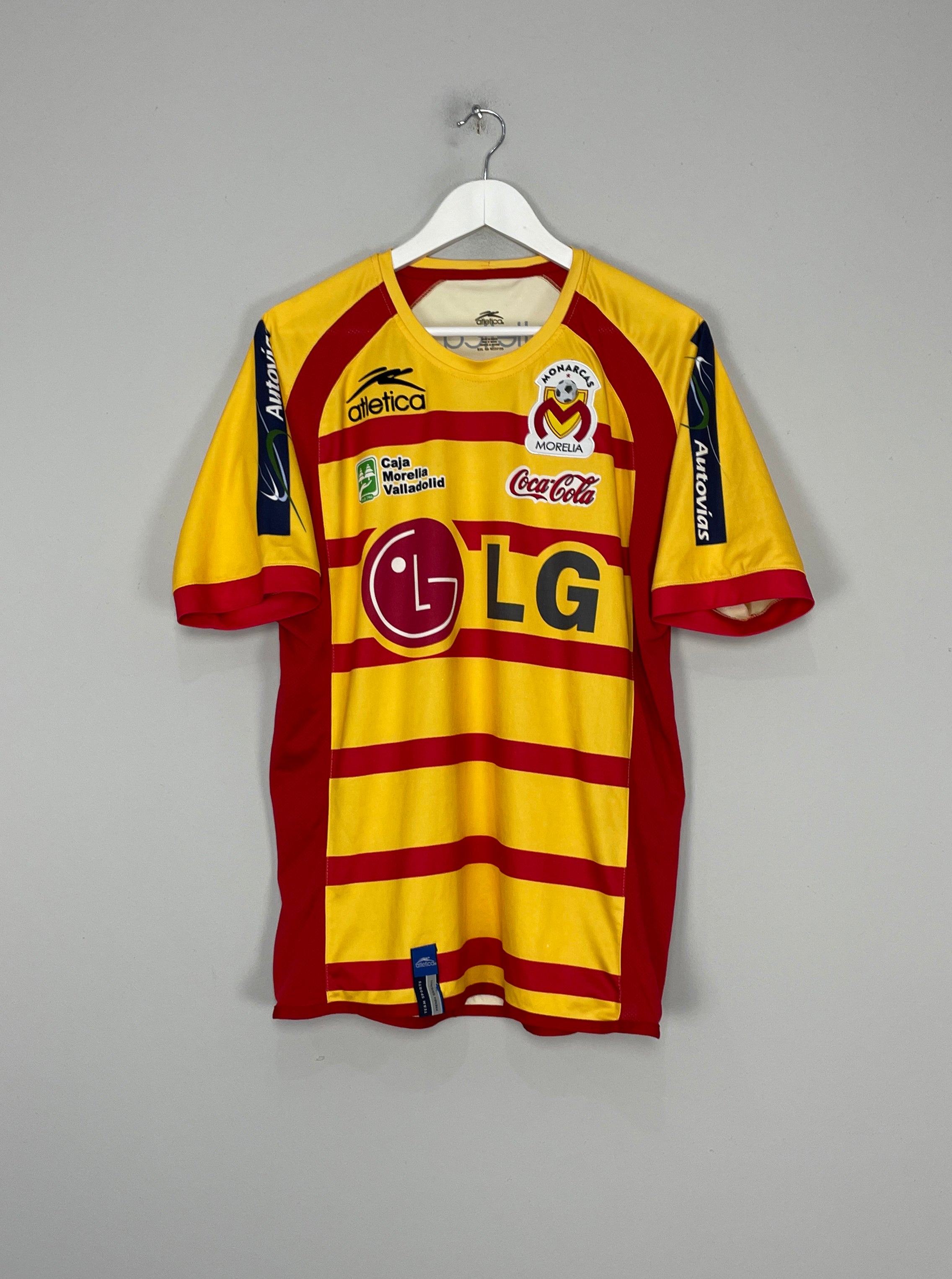 2006/07 MONARCAS MORELIA HOME SHIRT (L) ATLETICA