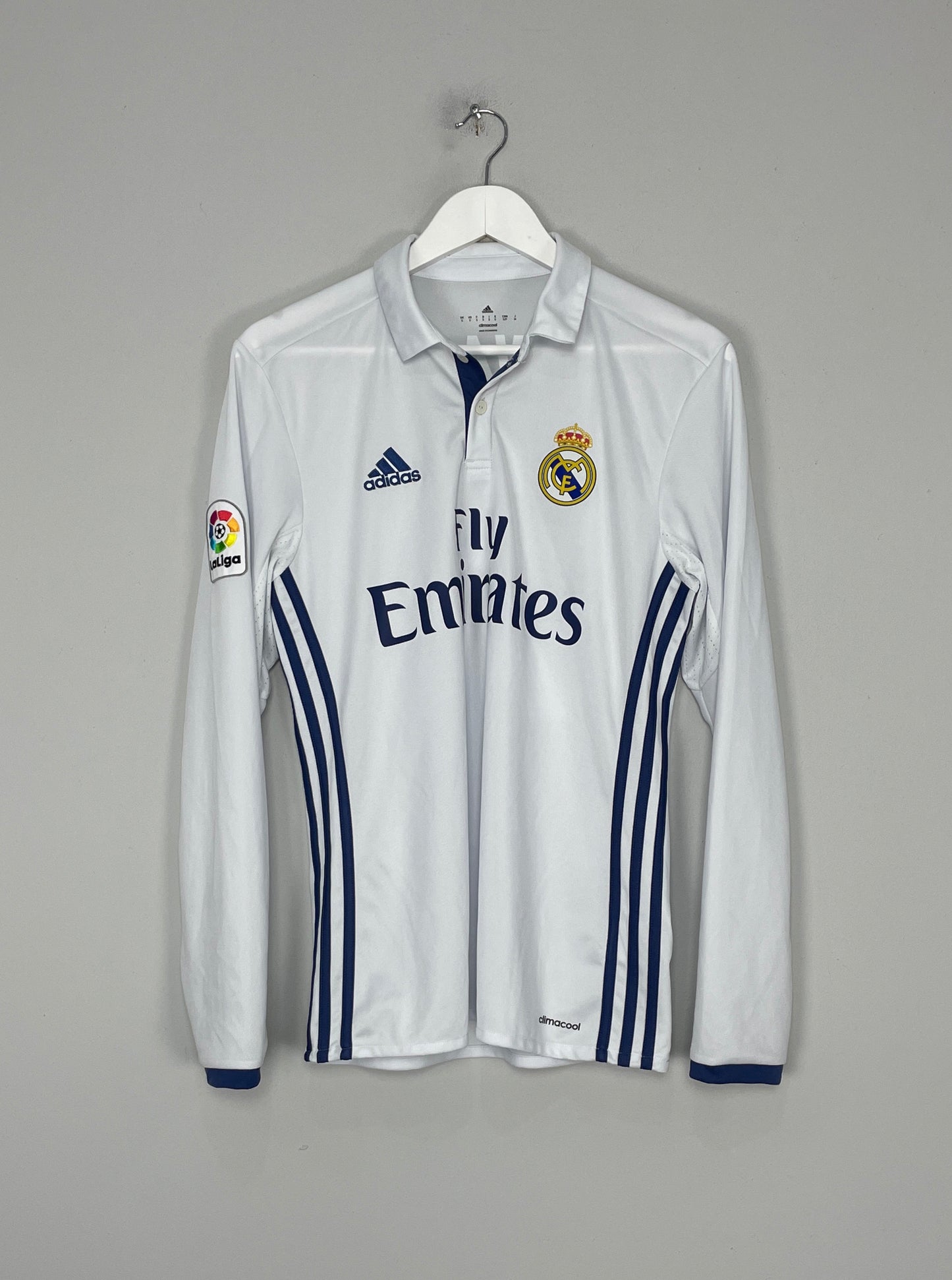 2016-17 Real Madrid Home L/S Shirt Ronaldo #7 - NEW - XL