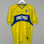 2003/04 BOCA JUNIORS AWAY SHIRT (M) NIKE