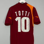 2005/06 ROMA TOTTI #10 HOME SHIRT (M) DIADORA