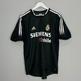 2004/05 REAL MADRID BECKHAM #23 AWAY SHIRT (M) ADIDAS