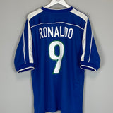 1998/00 BRAZIL RONALDO #9 AWAY SHIRT (XL) NIKE