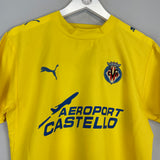 2005/06 VILLARREAL FORLAN #5 HOME SHIRT (S) PUMA