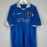 1997/99 CHELSEA ZOLA #25 HOME SHIRT (XL) UMBRO