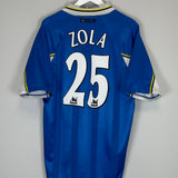 1997/99 CHELSEA ZOLA #25 HOME SHIRT (XL) UMBRO