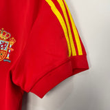 1982 SPAIN #10 *RE-ISSUE* HOME SHIRT (L) ADIDAS