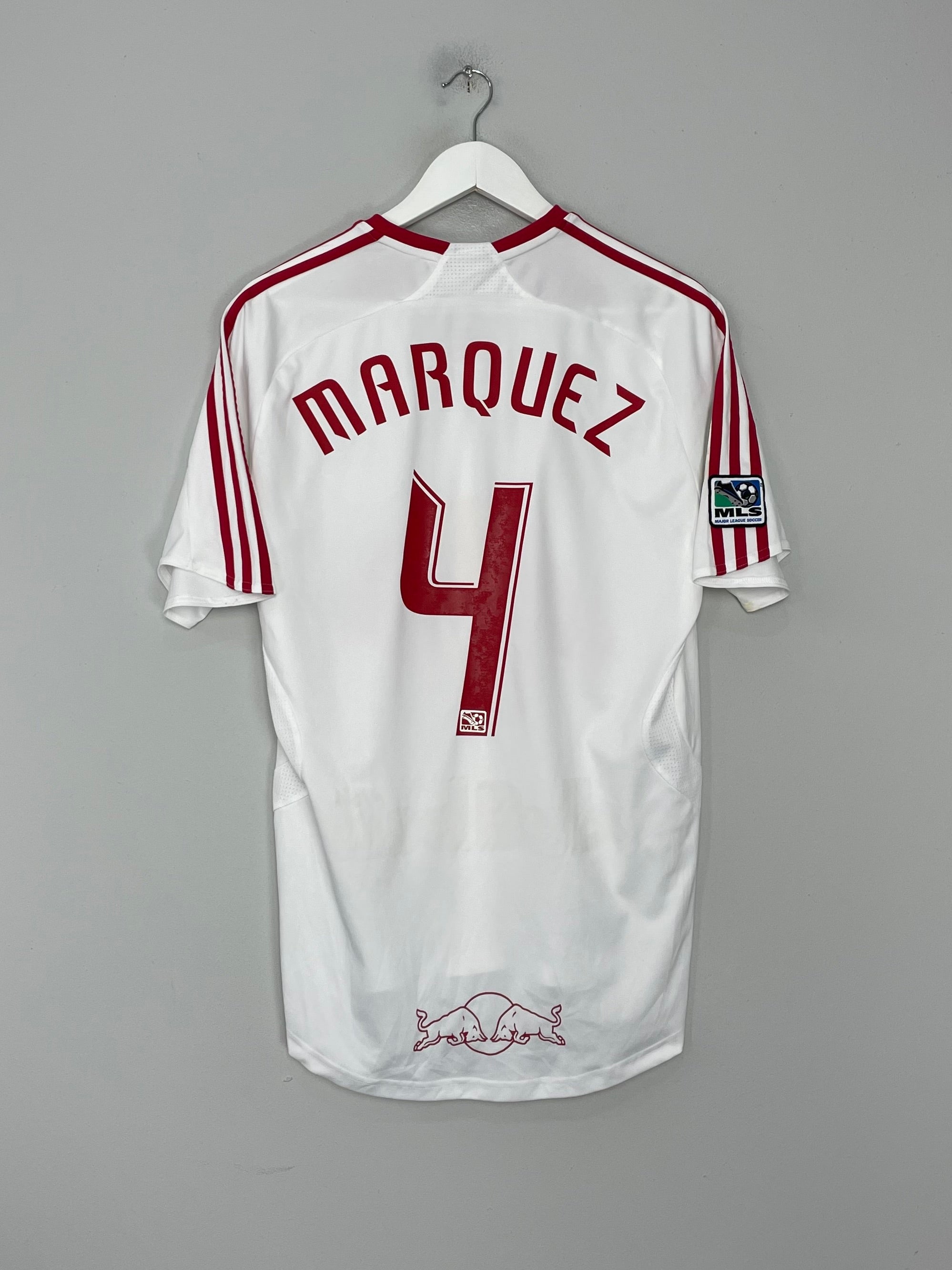 2007/08 NEW YORK RED BULLS R.MARQUEZ #4 HOME SHIRT (M) ADIDAS