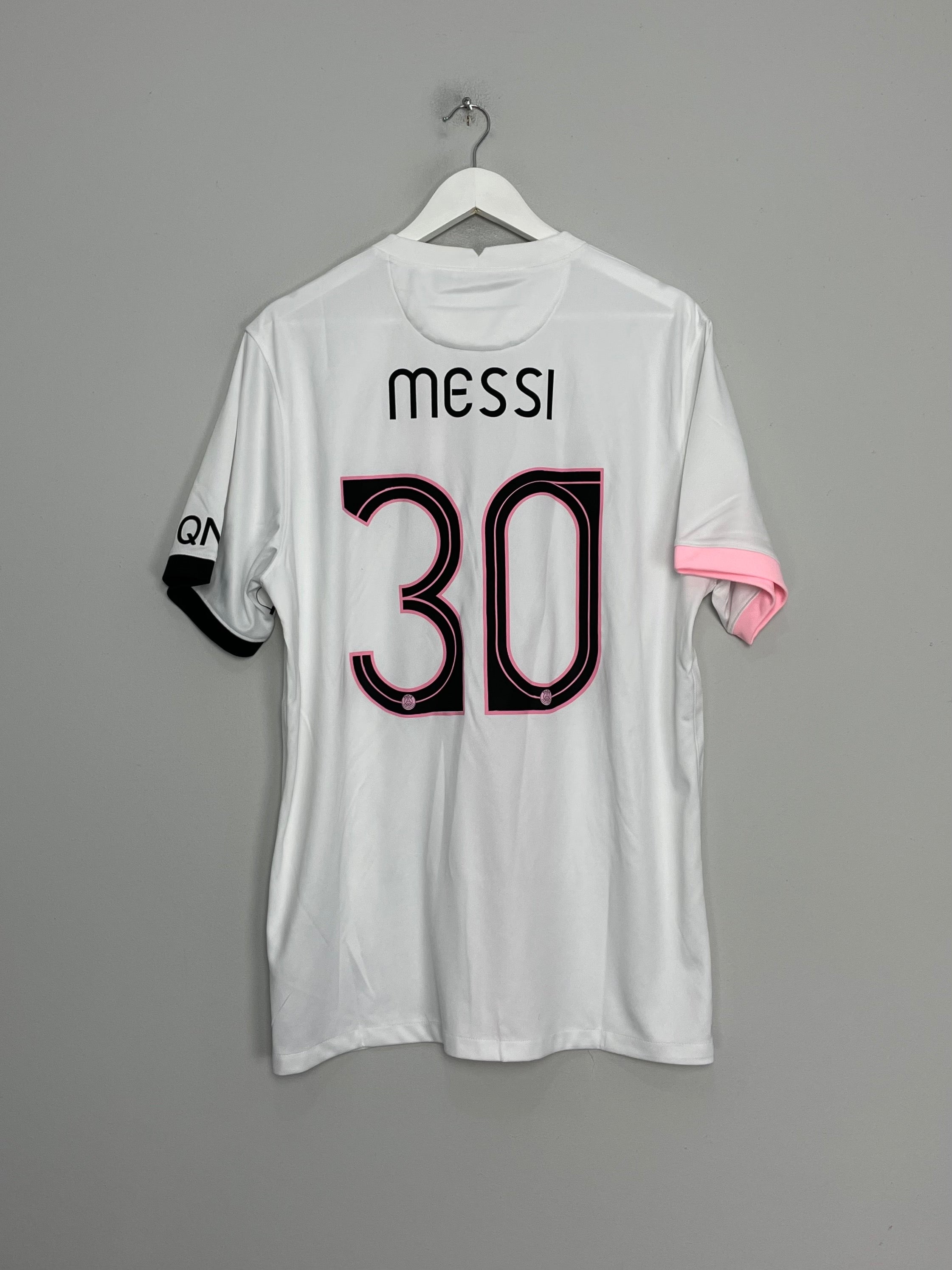 2021/22 PSG MESSI #30 AWAY SHIRT (XL) NIKE