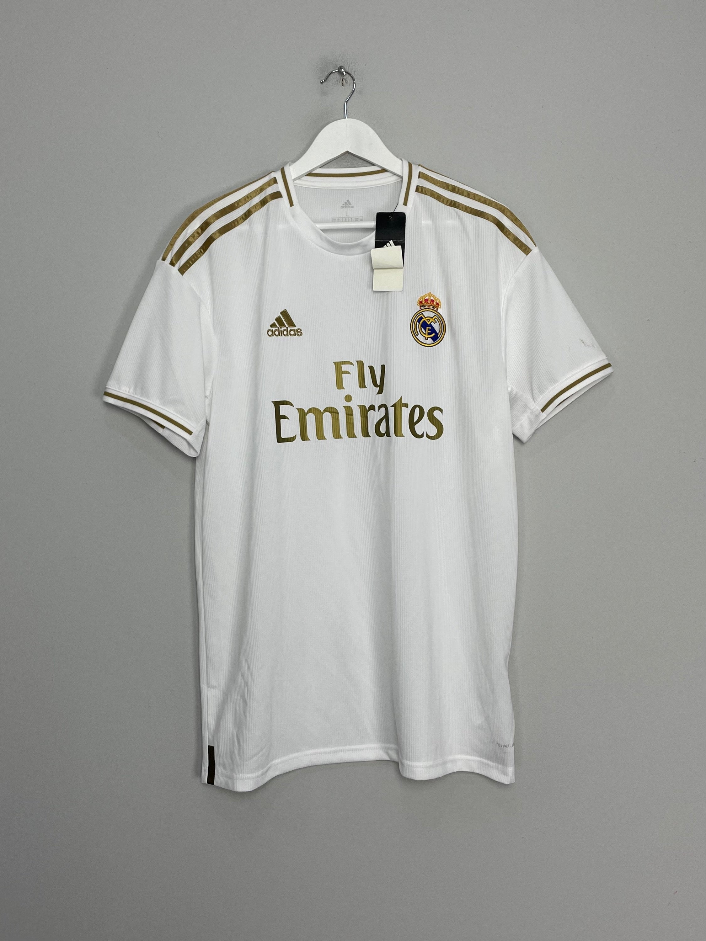 2019/20 REAL MADRID *BNWT* HOME SHIRT (L) ADIDAS