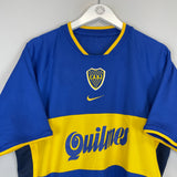 2001/03 BOCA JUNIORS HOME SHIRT (L) NIKE