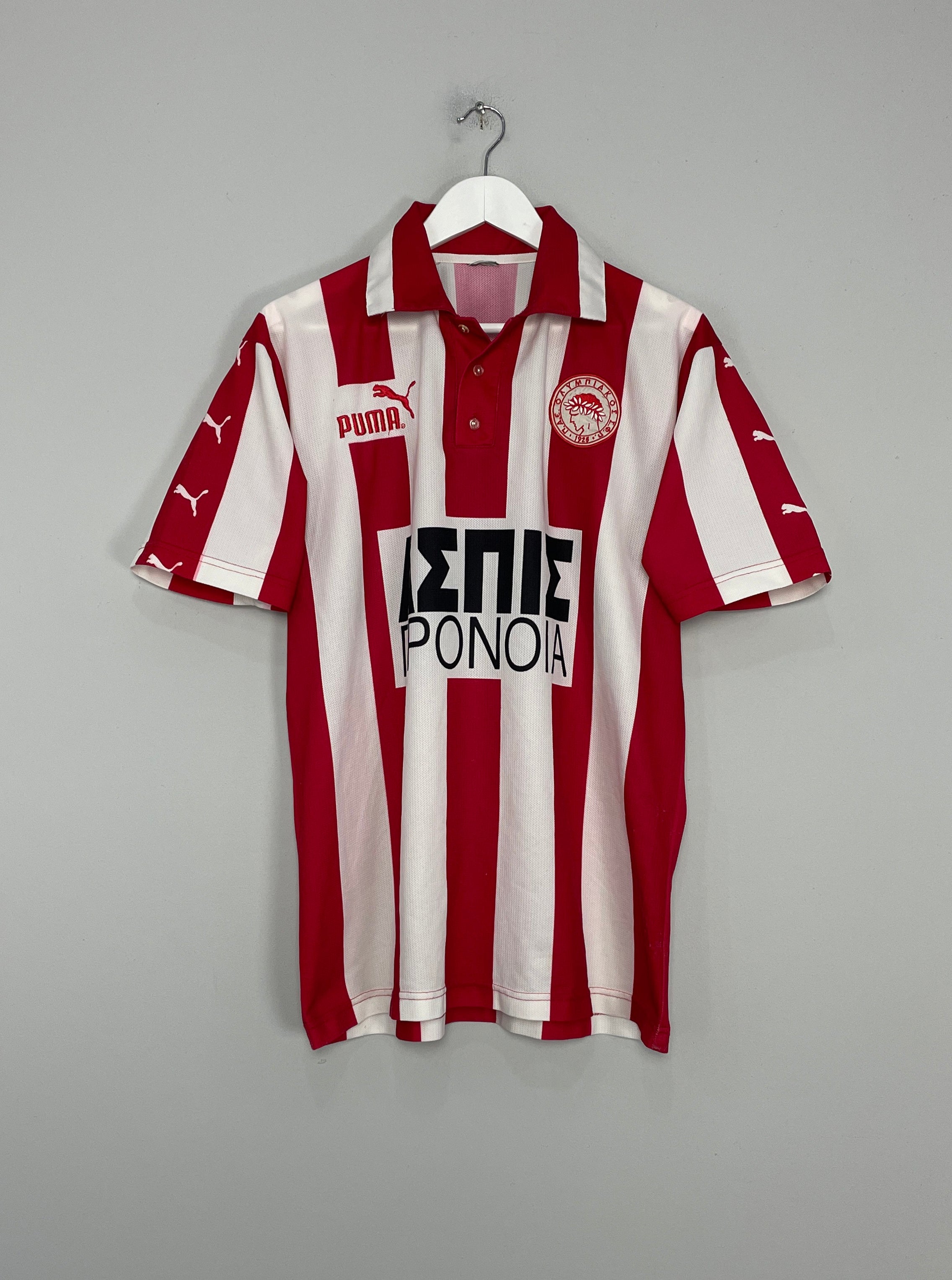 1998/99 OLYMPIACOS HOME SHIRT (M) PUMA