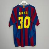 2005/06 BARCELONA MESSI #30 HOME SHIRT (L) NIKE