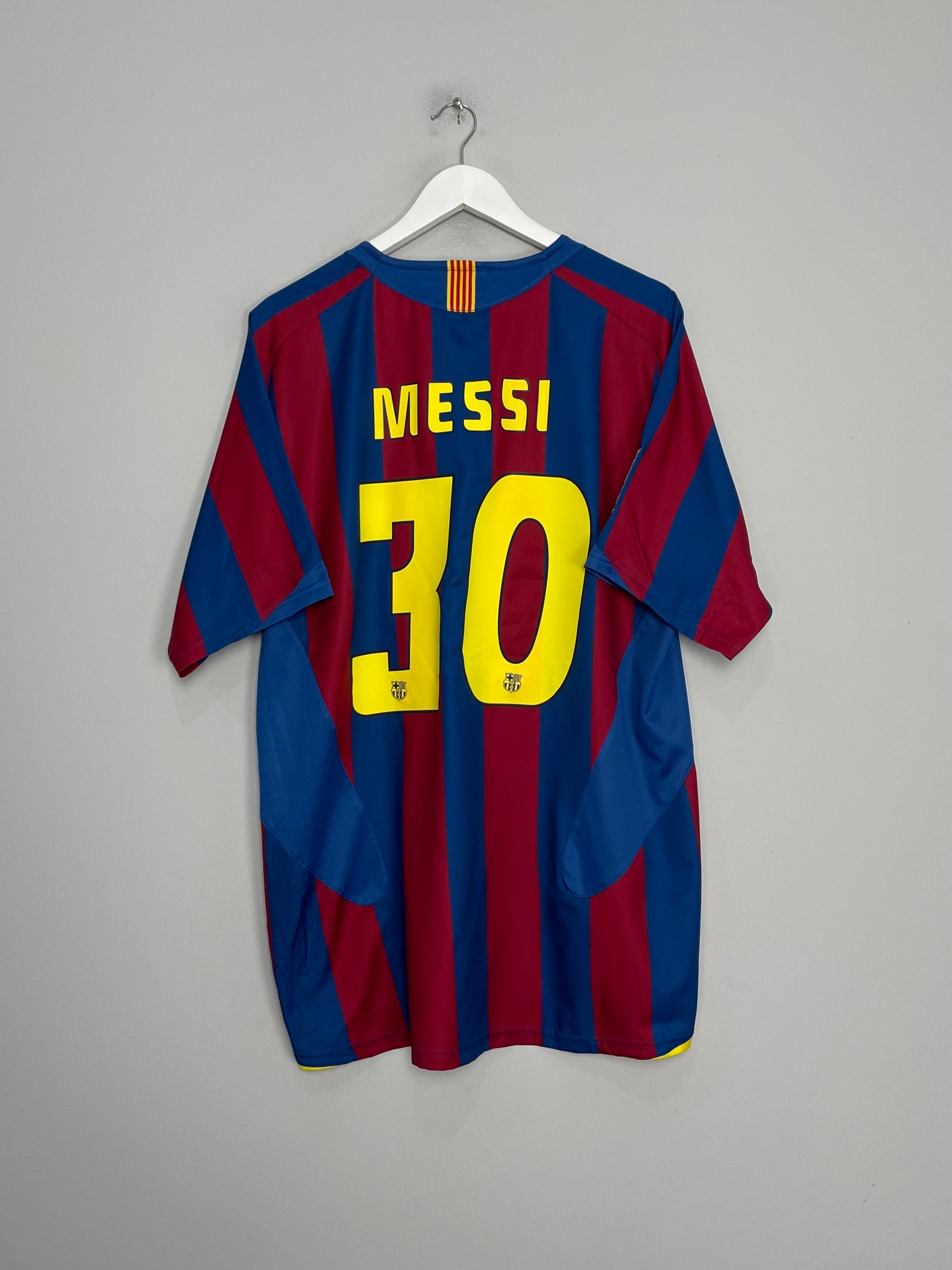 2005/06 BARCELONA MESSI #30 HOME SHIRT (L) NIKE