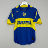 2004/05 BOCA JUNIORS HOME SHIRT (S) NIKE