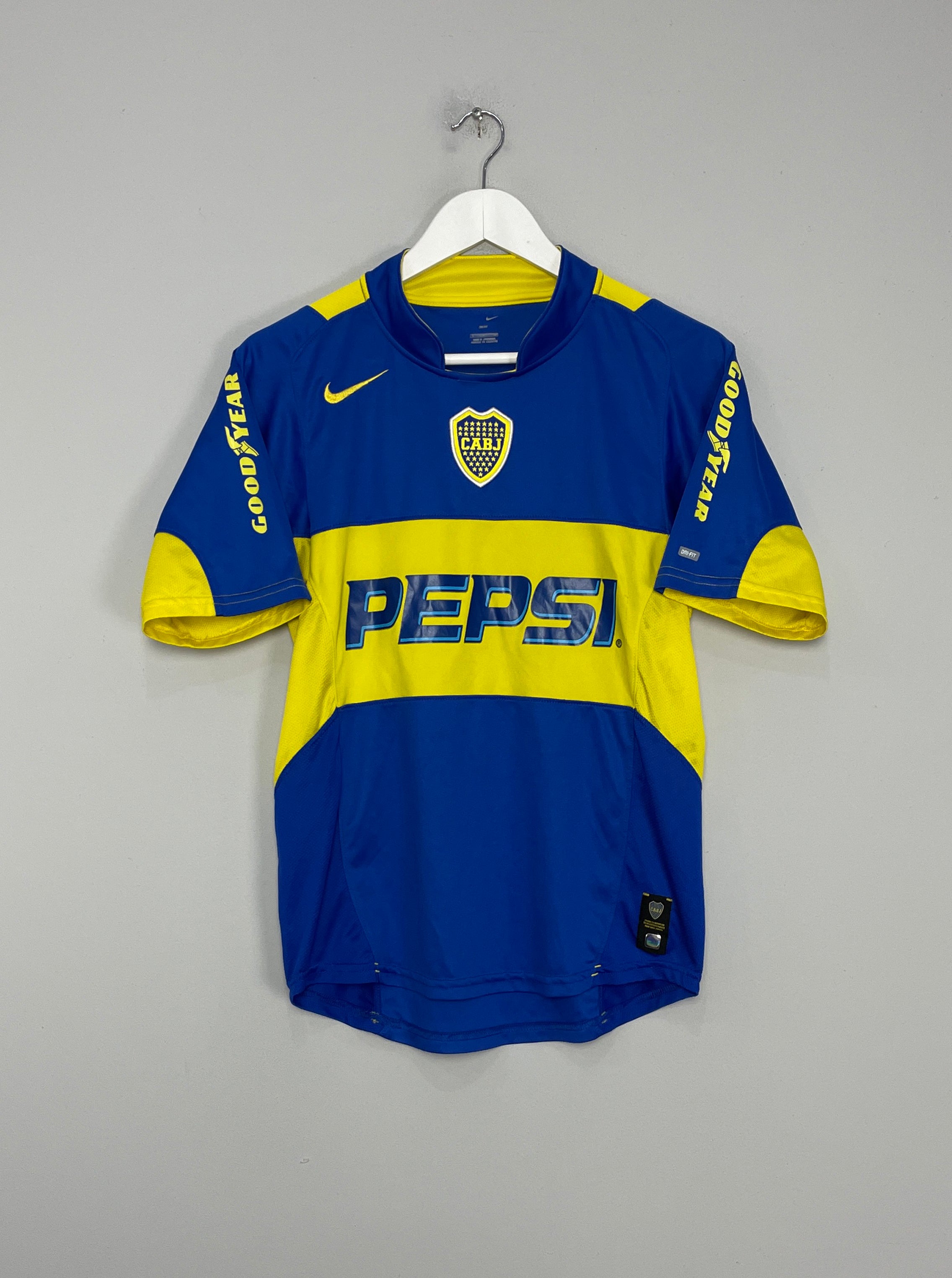 2004/05 BOCA JUNIORS HOME SHIRT (S) NIKE