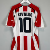 2005/06 OLYMPIAKOS RIVALDO #10 *BNWT* HOME SHIRT (XXL) PUMA