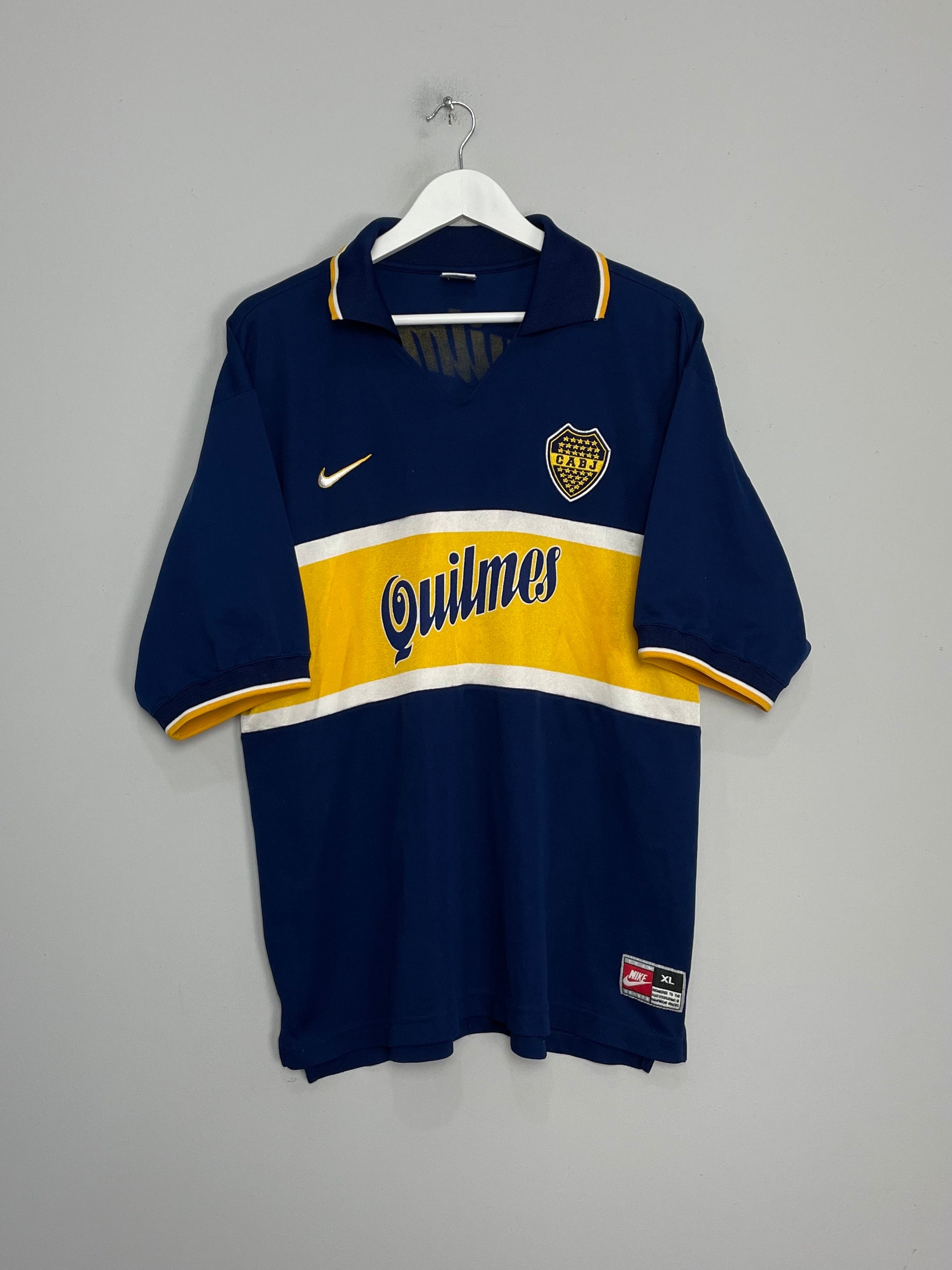 1997/98 BOCA JUNIORS HOME SHIRT (XL) NIKE