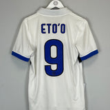 2009/10 INTER MILAN ETO'O #9 AWAY SHIRT (S) NIKE