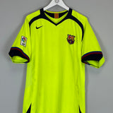 2005/06 BARCELONA RONALDINHO #10 AWAY SHIRT (XL) NIKE