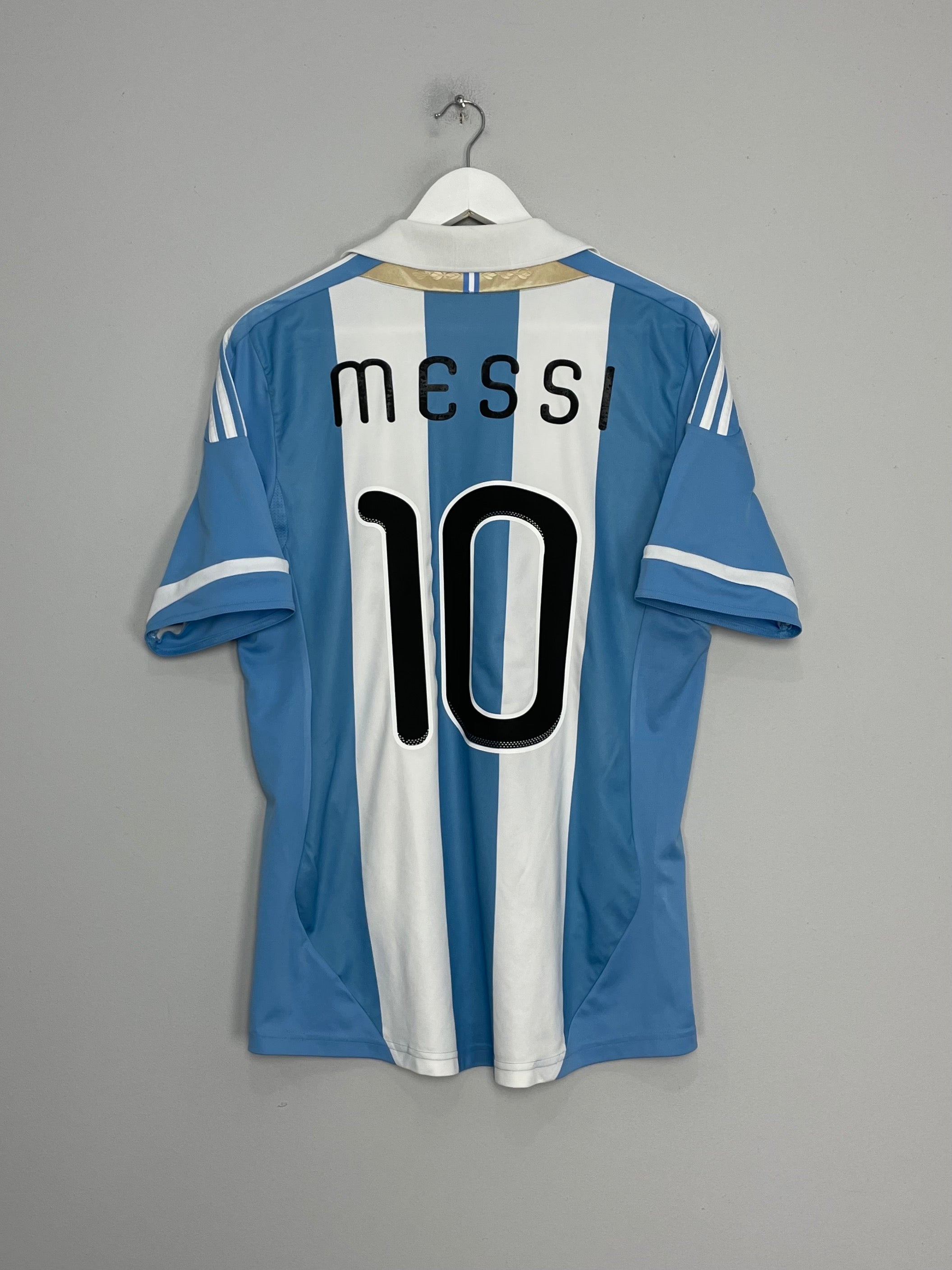 2011/13 ARGENTINA MESSI #10 HOME SHIRT (M) ADIDAS